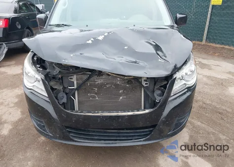 2013 Volkswagen Routan Se из США, поврежденный, VIN 2C4RVABG1DR724932